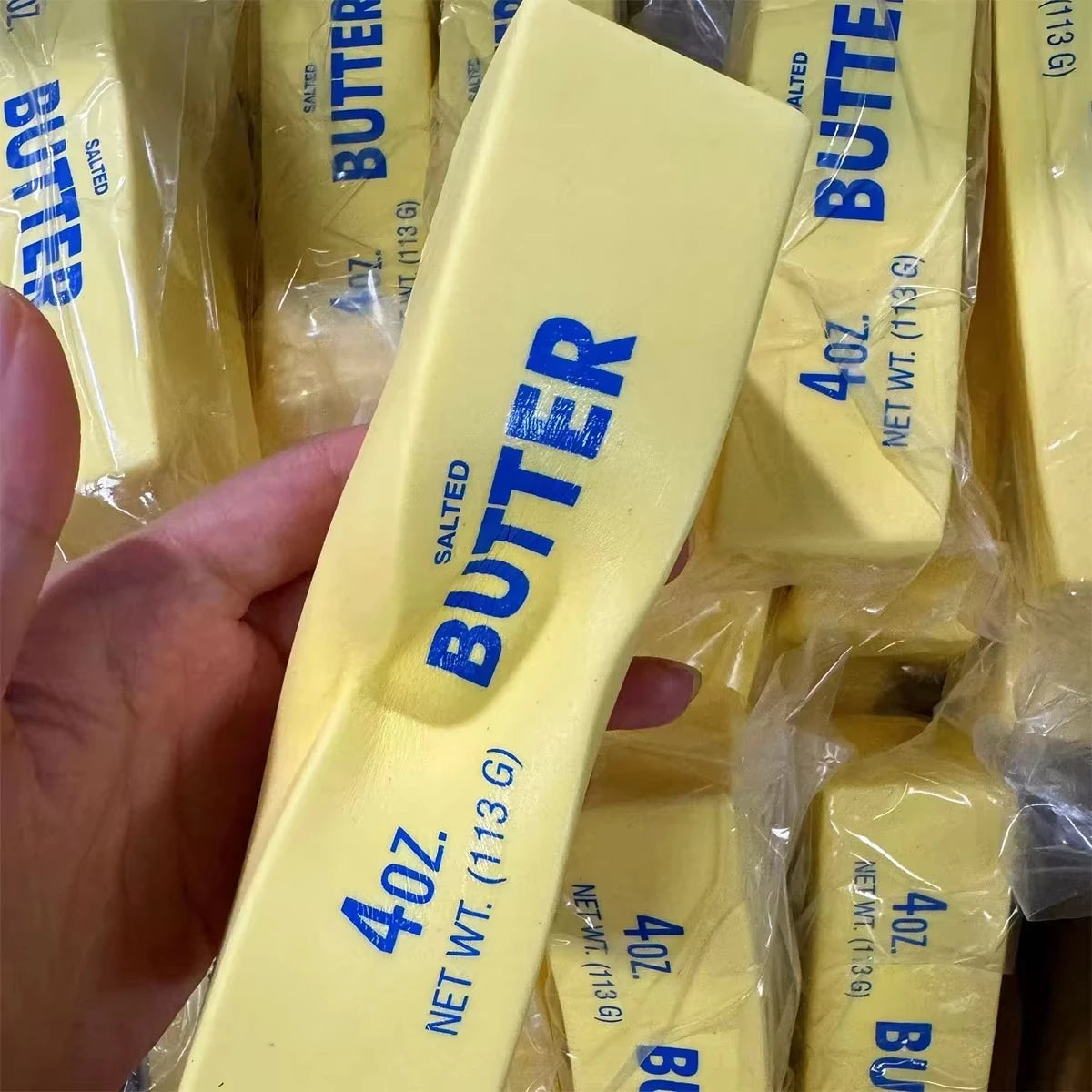 Butter Stick Squishy Stress Relief Toy – Soft Foam